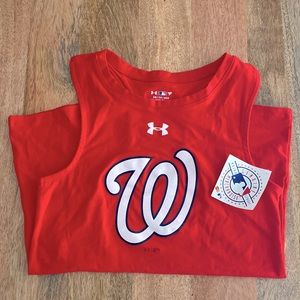 New With Tag Under Armour Washington Nationals Tank Top XS